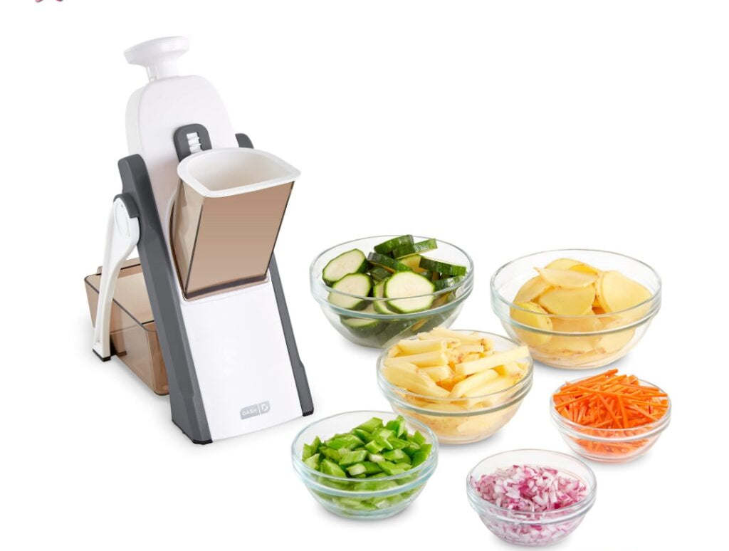 Vegetable Cutter Chopper Adjustable Multi-function Drum Cutter Vertical Vegetable Cutter Kitchen Shredder Grater Artifact
